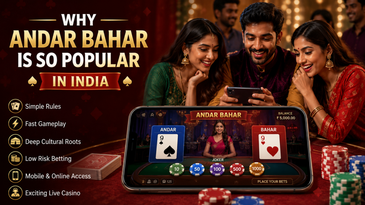 Indian players enjoying an online Andar Bahar card game on mobile devices during a live casino session